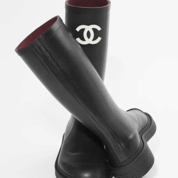 Chanel Rain boots - Brand New - Never worn! - Picture 5 of 5